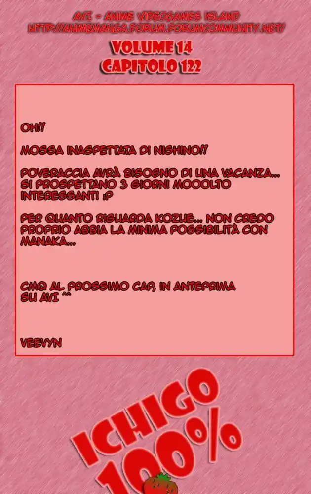 100% Fragola Capitolo 122 page 21