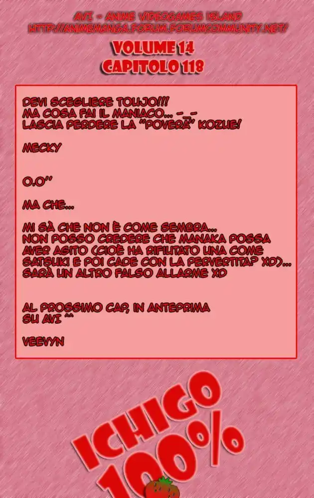 100% Fragola Capitolo 118 page 21