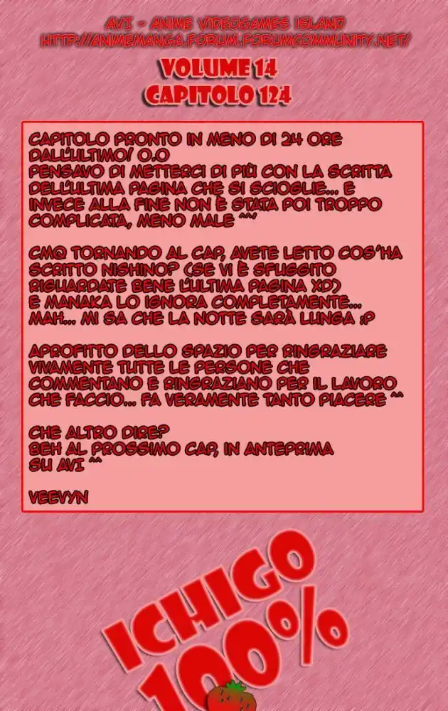 100% Fragola Capitolo 124 page 21