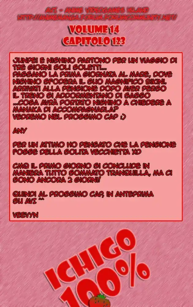 100% Fragola Capitolo 123 page 21