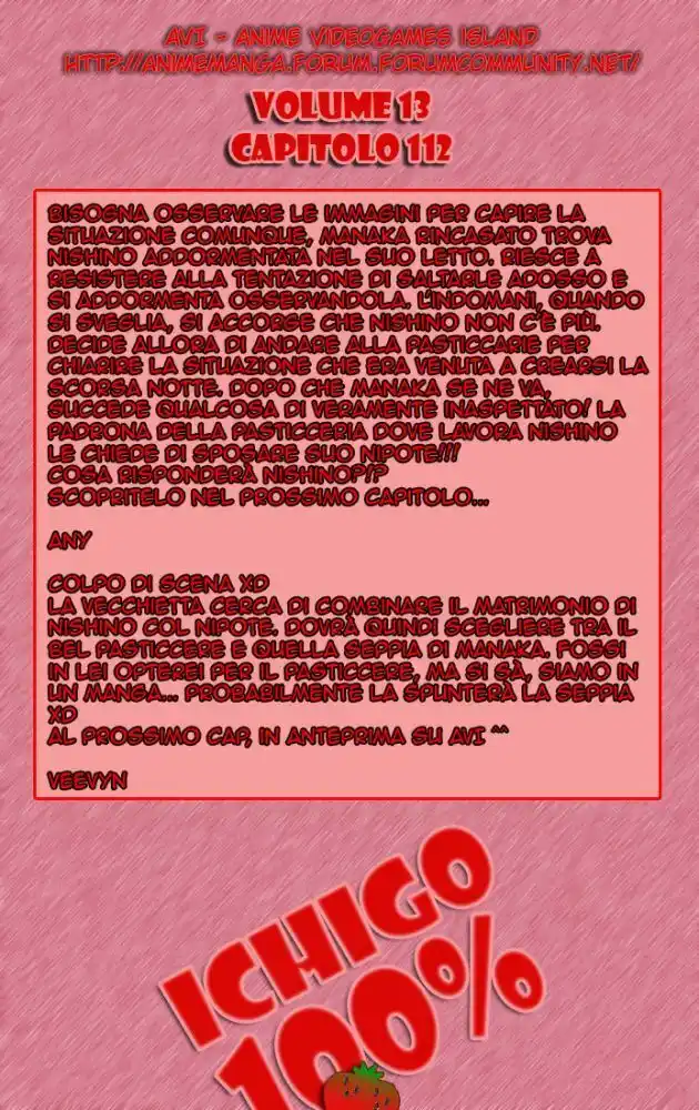 100% Fragola Capitolo 112 page 21