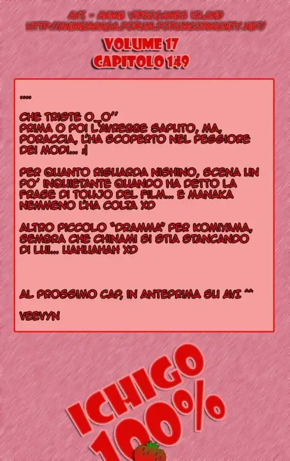 100% Fragola Capitolo 149 page 21