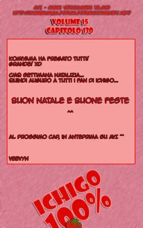 100% Fragola Capitolo 130 page 22