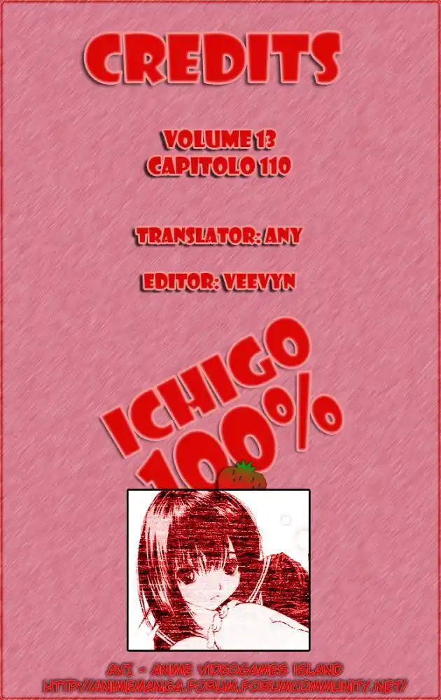 100% Fragola Capitolo 110 page 1