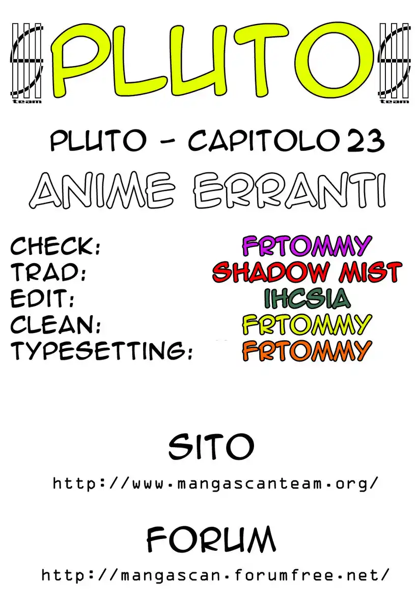 Pluto Capitolo 23 page 1