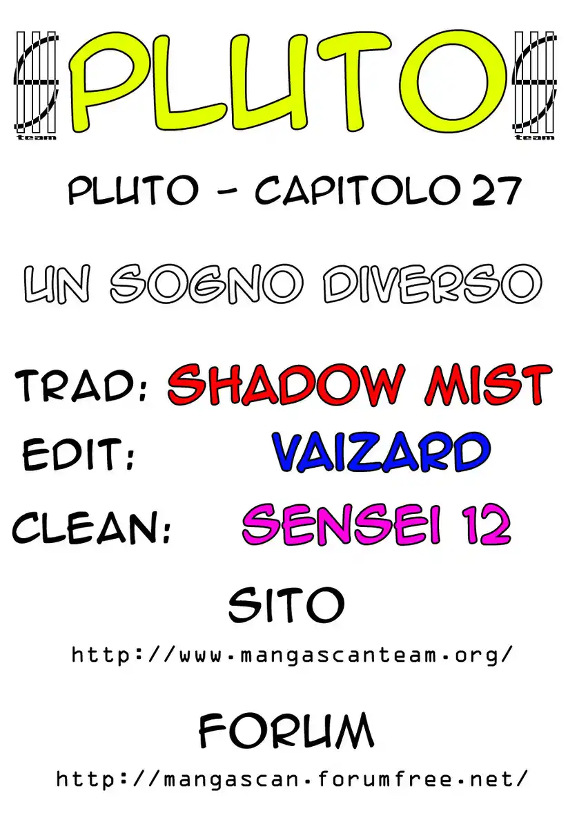 Pluto Capitolo 27 page 1