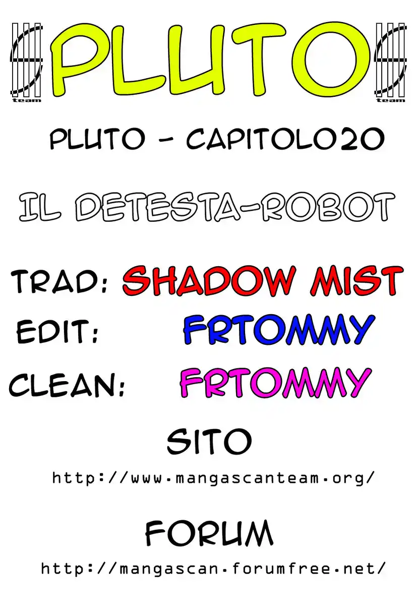 Pluto Capitolo 21 page 1