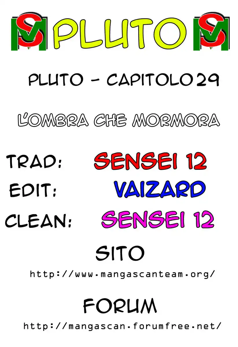 Pluto Capitolo 29 page 1