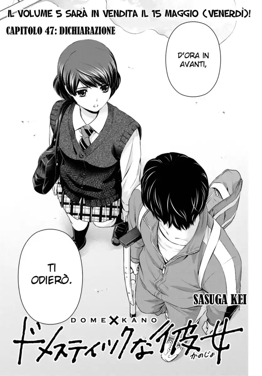 Domestic na Kanojo Capitolo 47 page 2