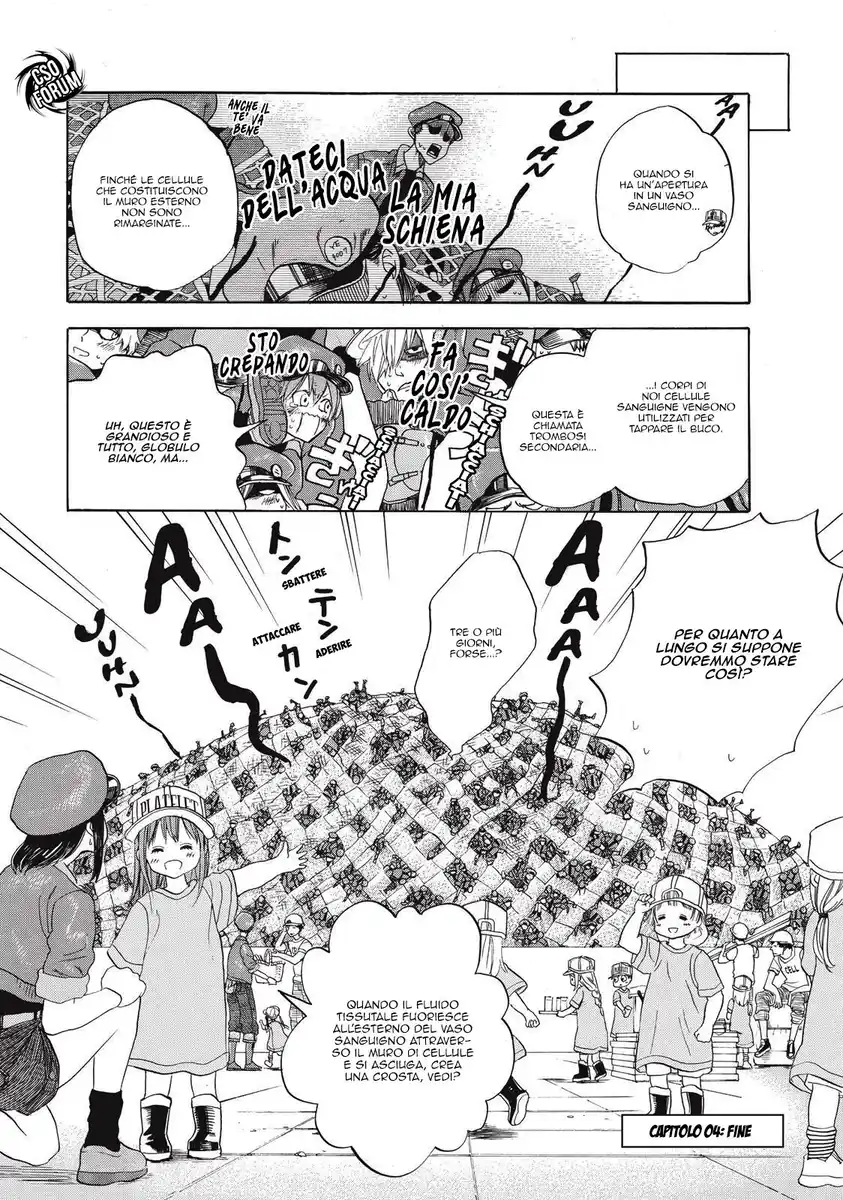 Hataraku Saibou Capitolo 04 page 36