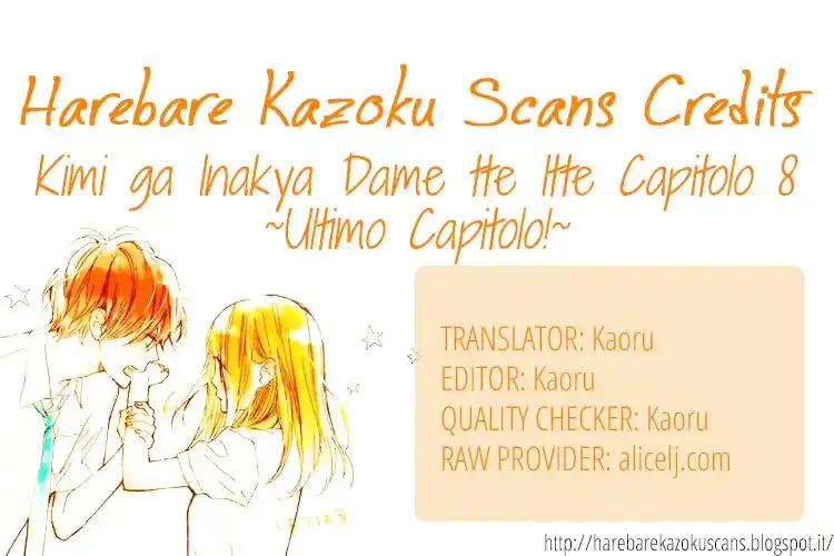 Kimi ga Inakya Dame tte Itte Capitolo 08 page 1