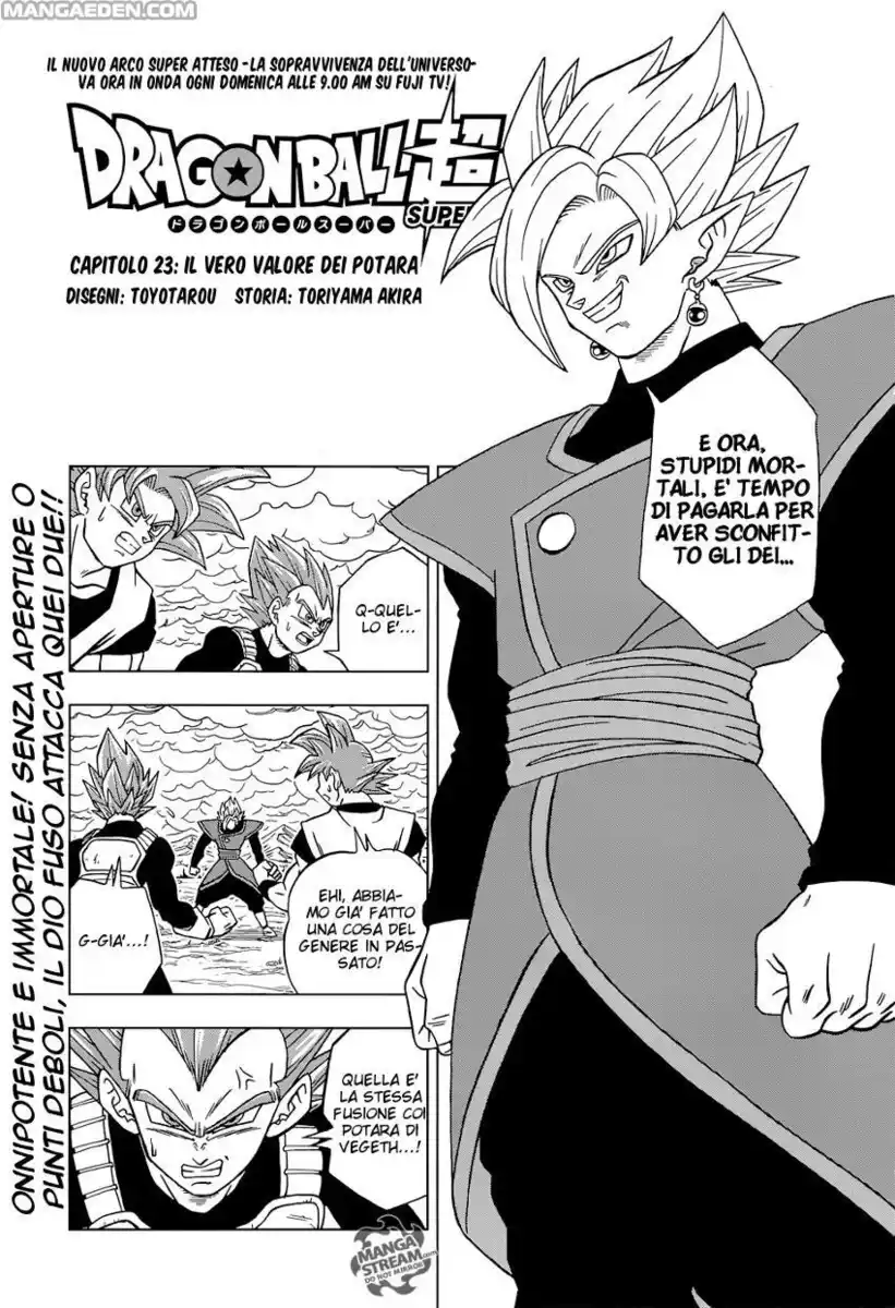 Dragon Ball Super Capitolo 23 page 1