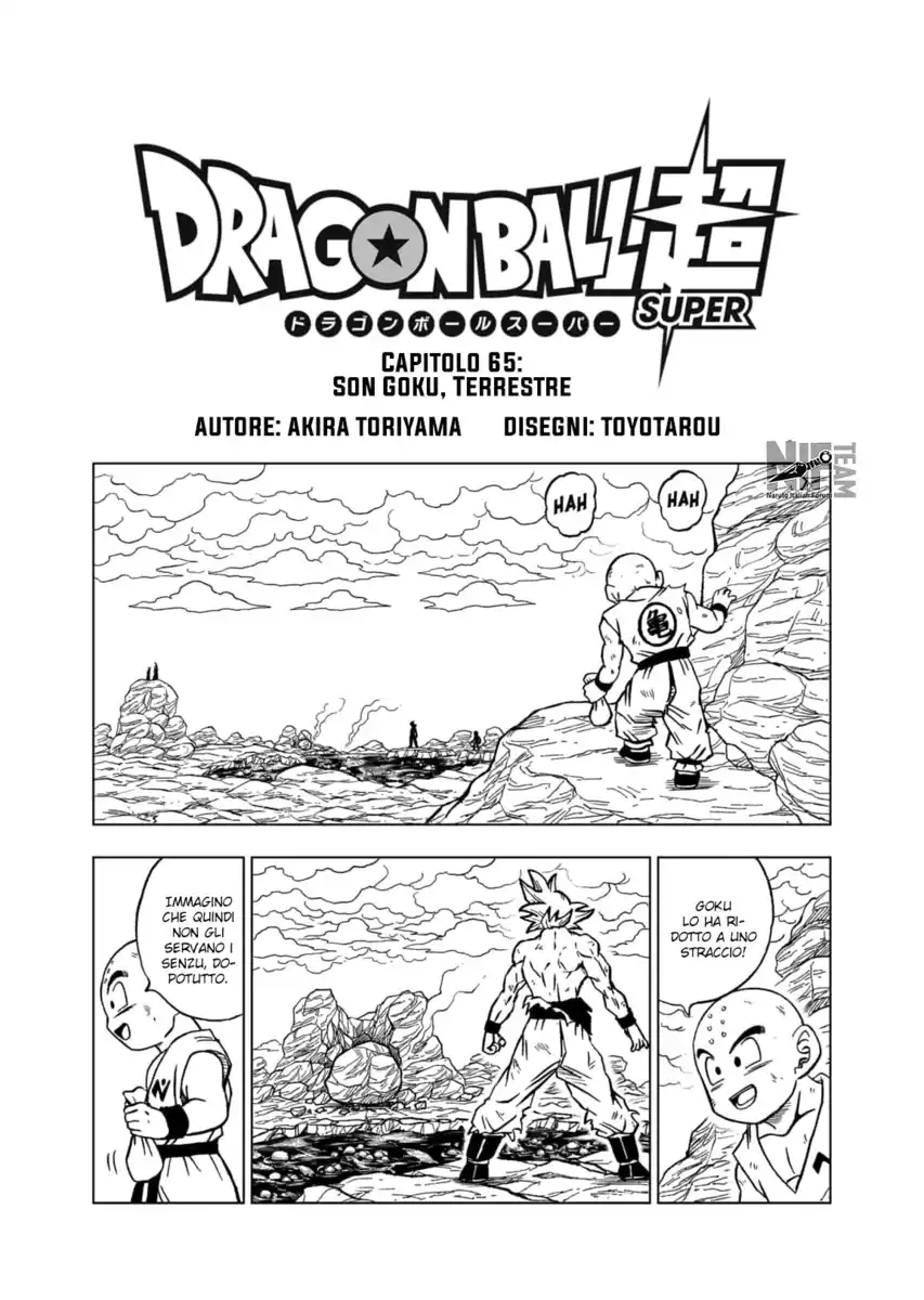 Dragon Ball Super Capitolo 65 page 1