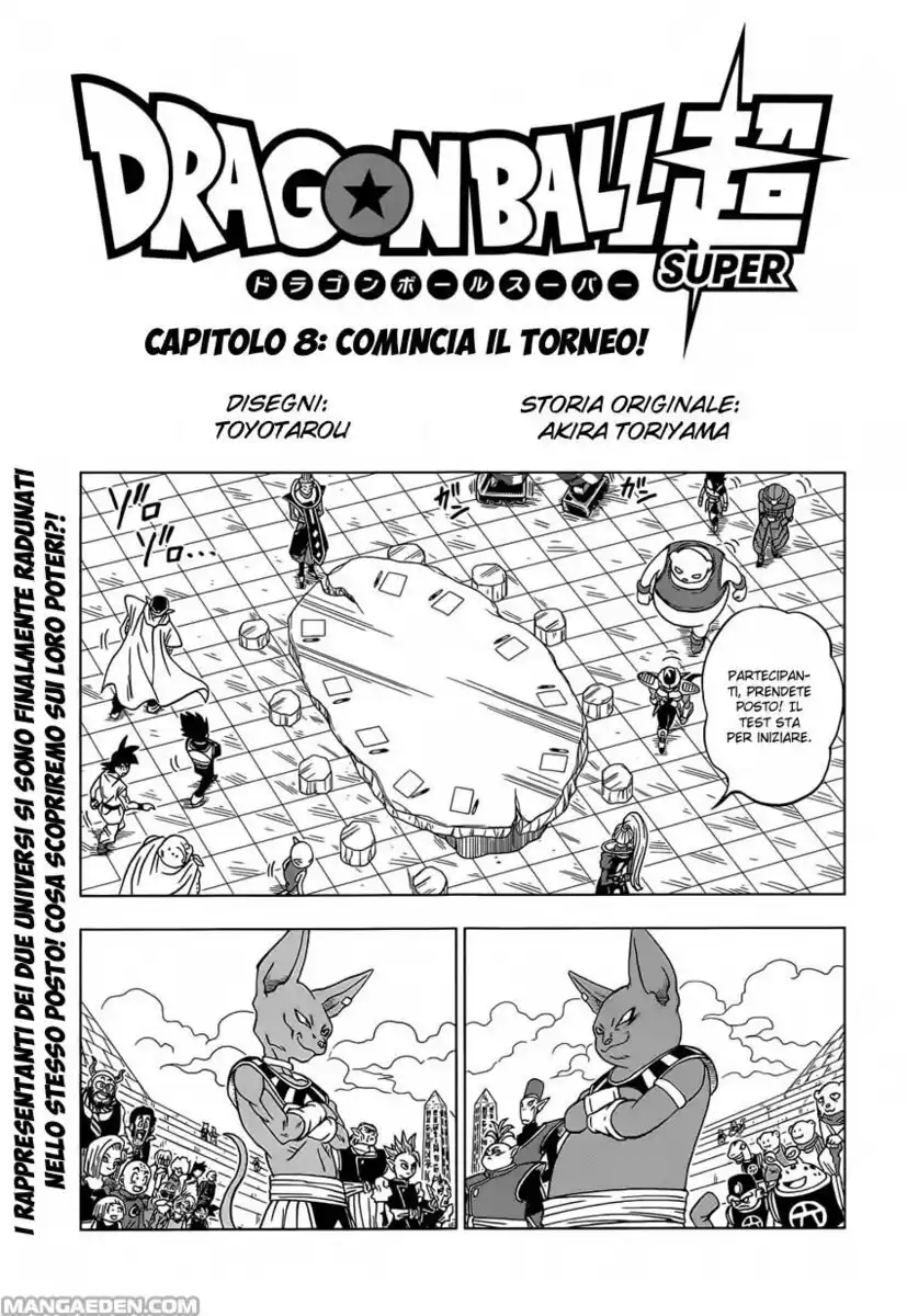 Dragon Ball Super Capitolo 08 page 1