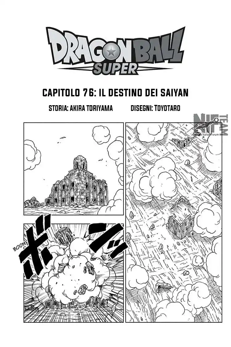 Dragon Ball Super Capitolo 76 page 1