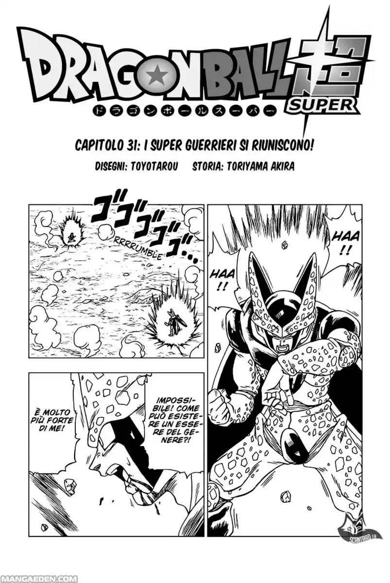 Dragon Ball Super Capitolo 31 page 1