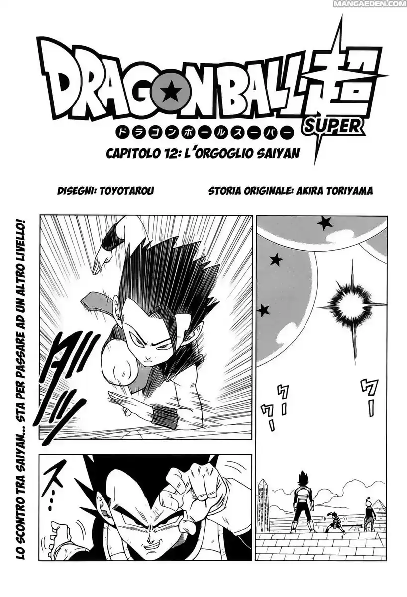 Dragon Ball Super Capitolo 12 page 1