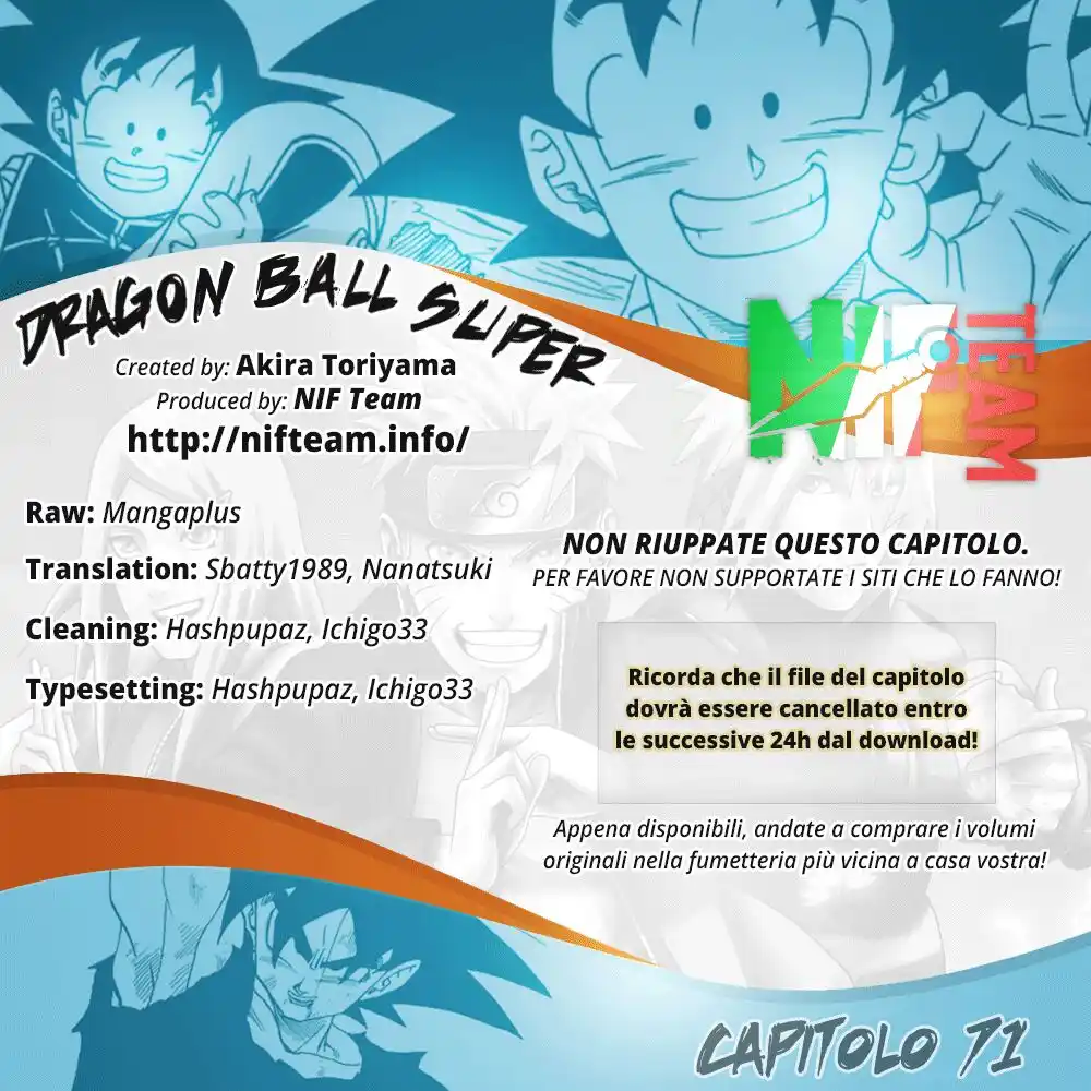 Dragon Ball Super Capitolo 71 page 3