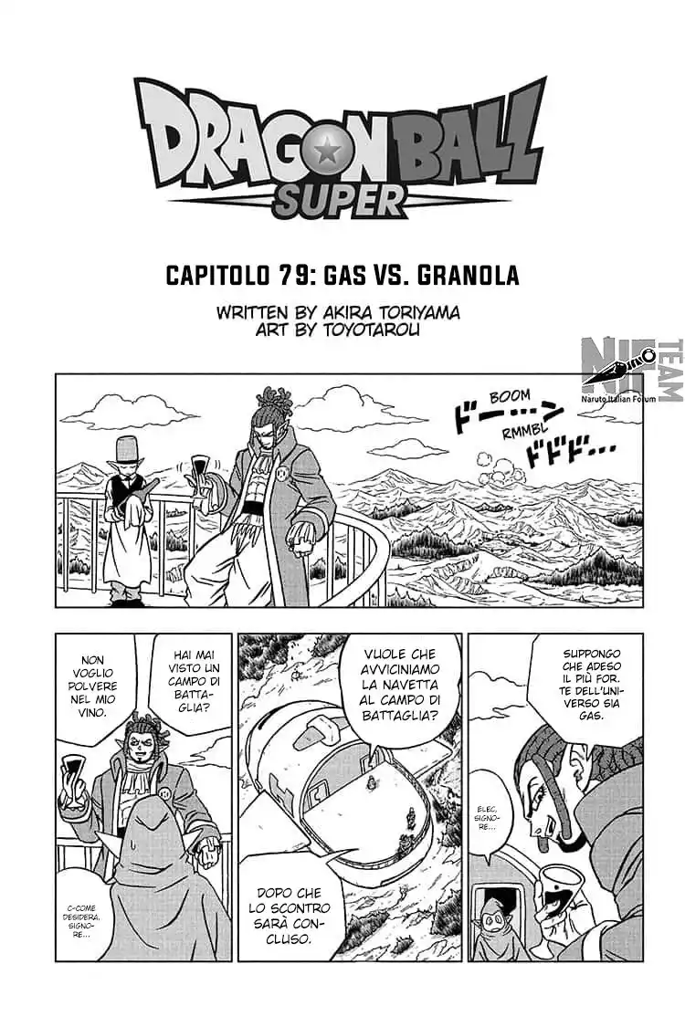 Dragon Ball Super Capitolo 79 page 1