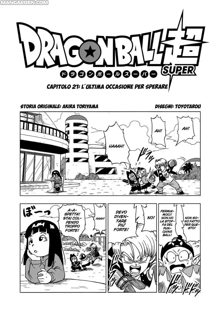 Dragon Ball Super Capitolo 21 page 1