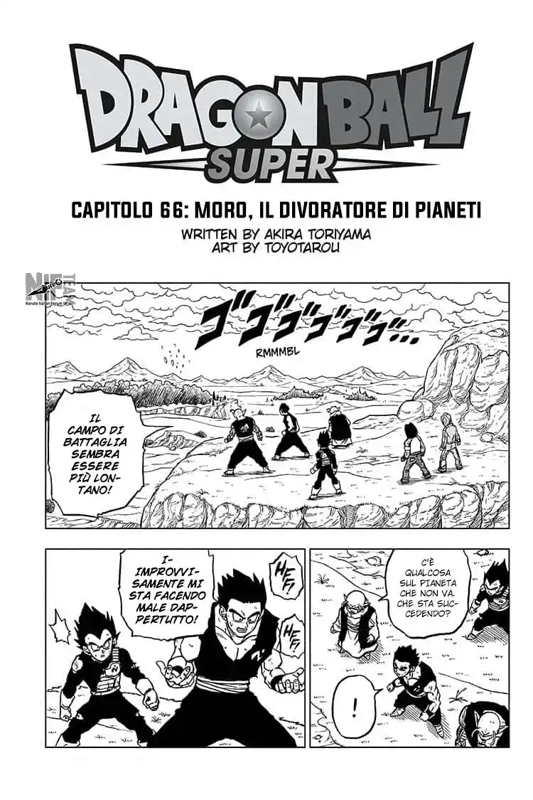 Dragon Ball Super Capitolo 66 page 1