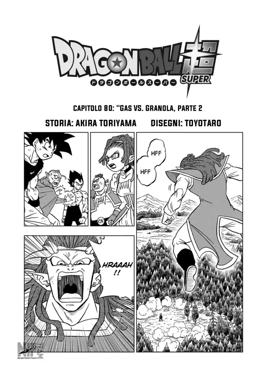 Dragon Ball Super Capitolo 80 page 1