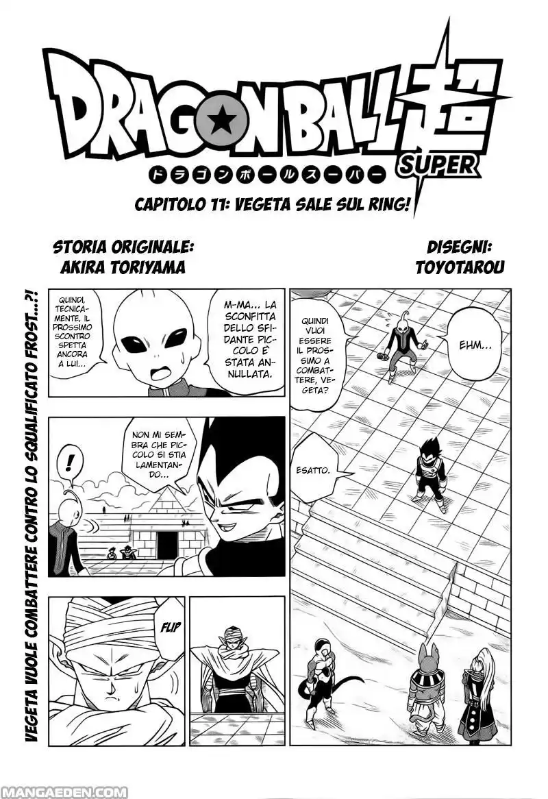 Dragon Ball Super Capitolo 11 page 1