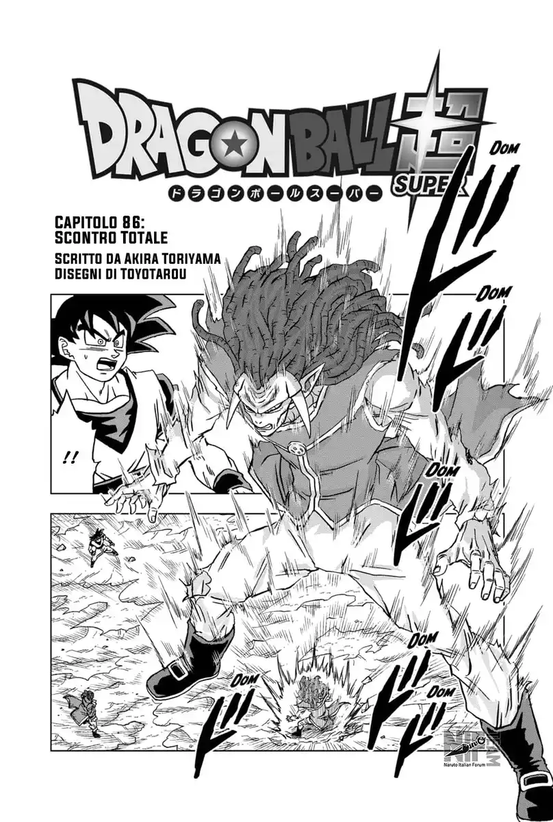 Dragon Ball Super Capitolo 86 page 1