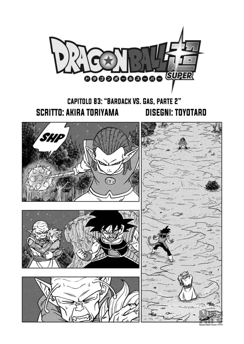 Dragon Ball Super Capitolo 83 page 1