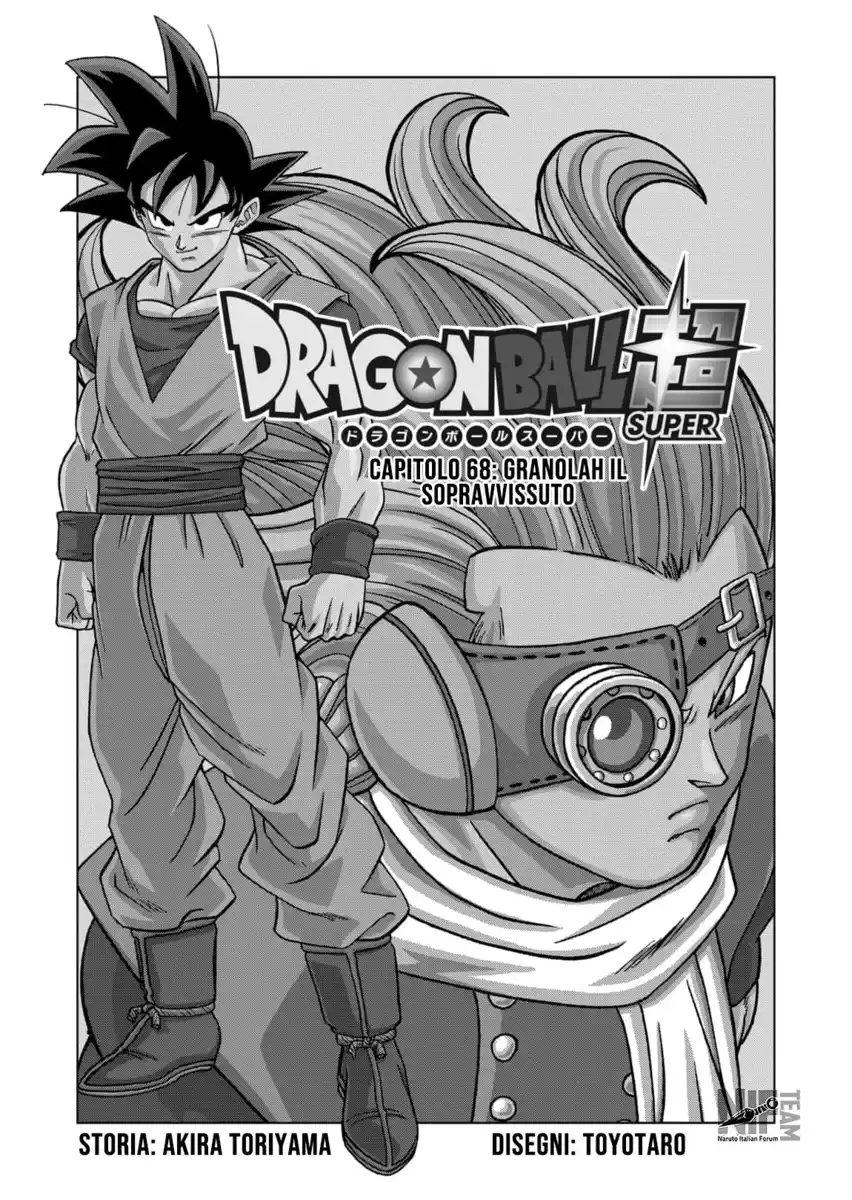 Dragon Ball Super Capitolo 68 page 1