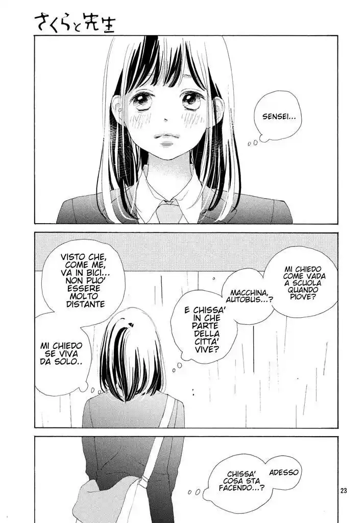 Sakura to Sensei Capitolo 02 page 24