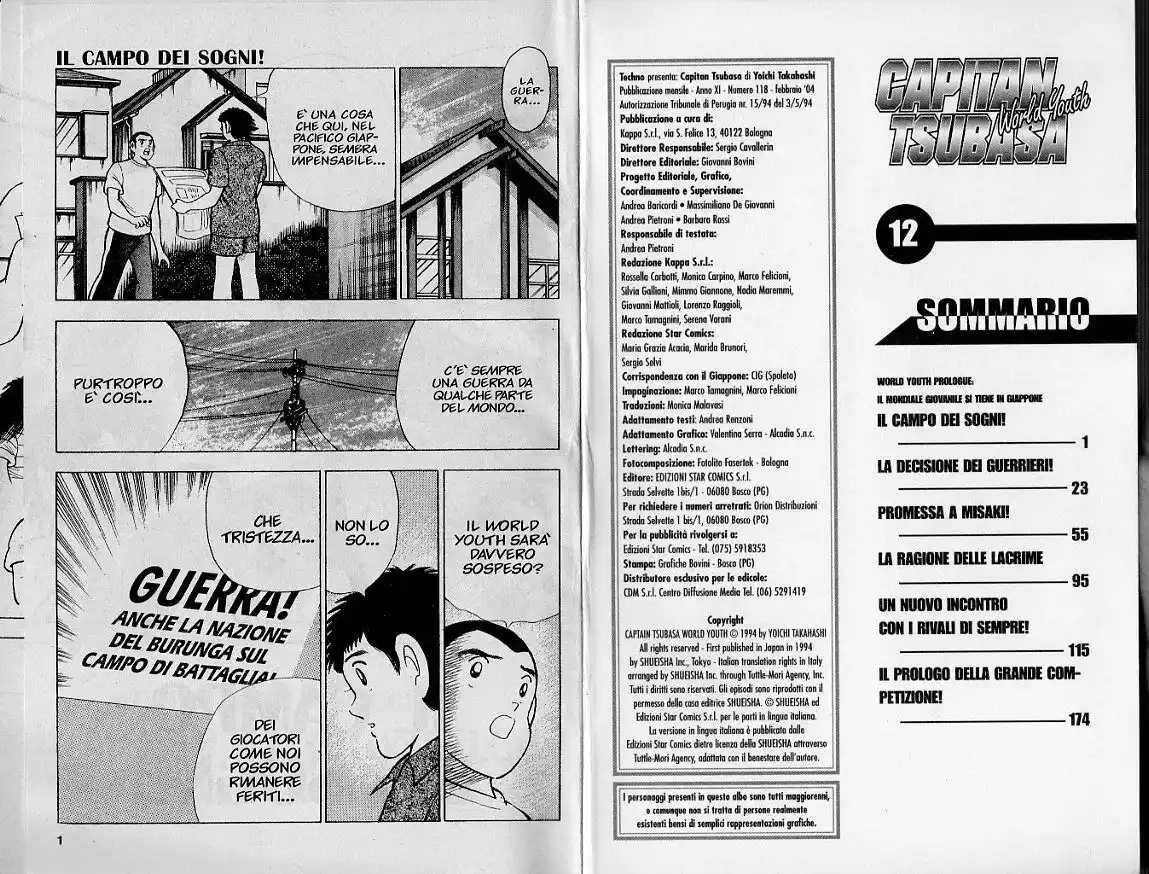 Captain Tsubasa: World Youth Hen Capitolo 46 page 2