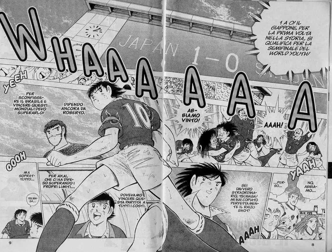 Captain Tsubasa: World Youth Hen Capitolo 62 page 4