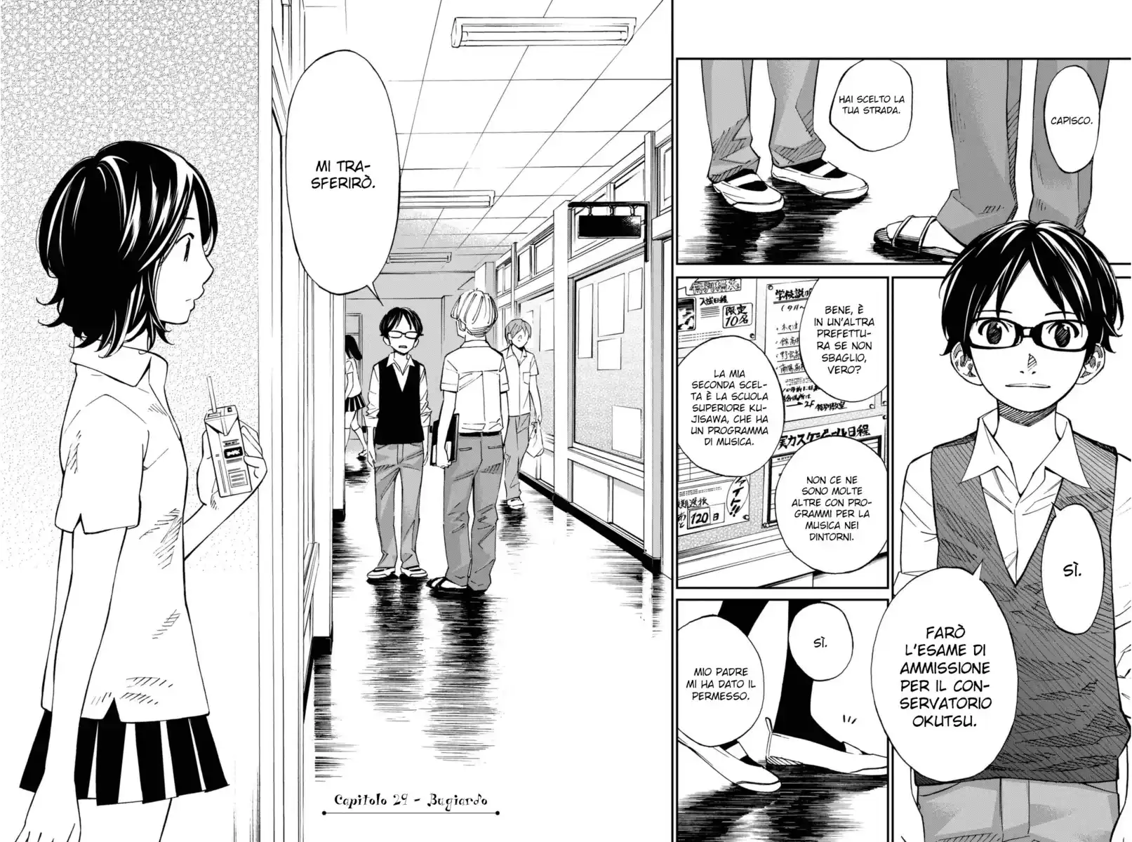 Shigatsu wa Kimi no Uso Capitolo 29 page 8