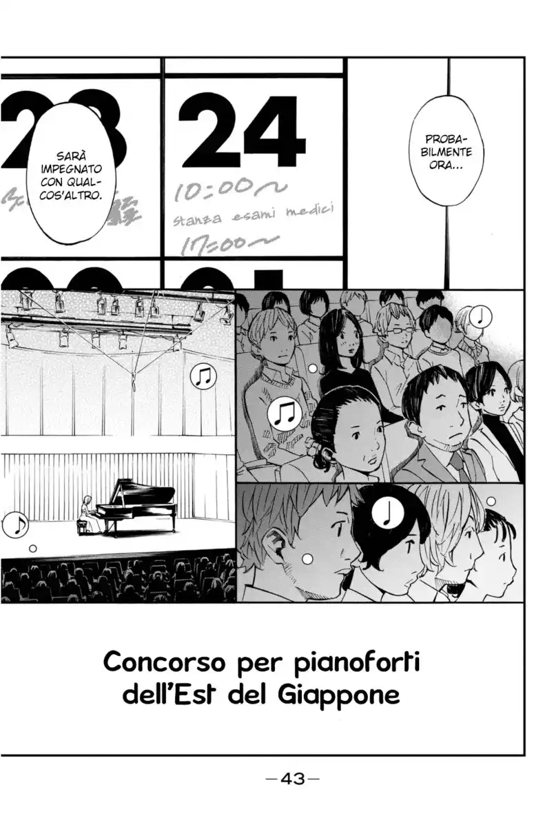 Shigatsu wa Kimi no Uso Capitolo 37 page 44