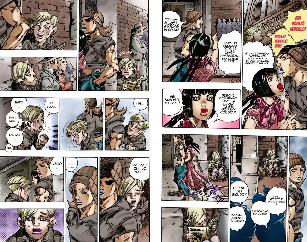 JoJo's Bizarre Adventure Part 7 - Steel Ball Run (Official Colored) Capitolo 03 page 4