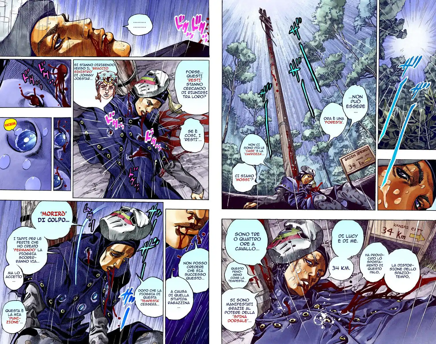 JoJo's Bizarre Adventure Part 7 - Steel Ball Run (Official Colored) Capitolo 38 page 11