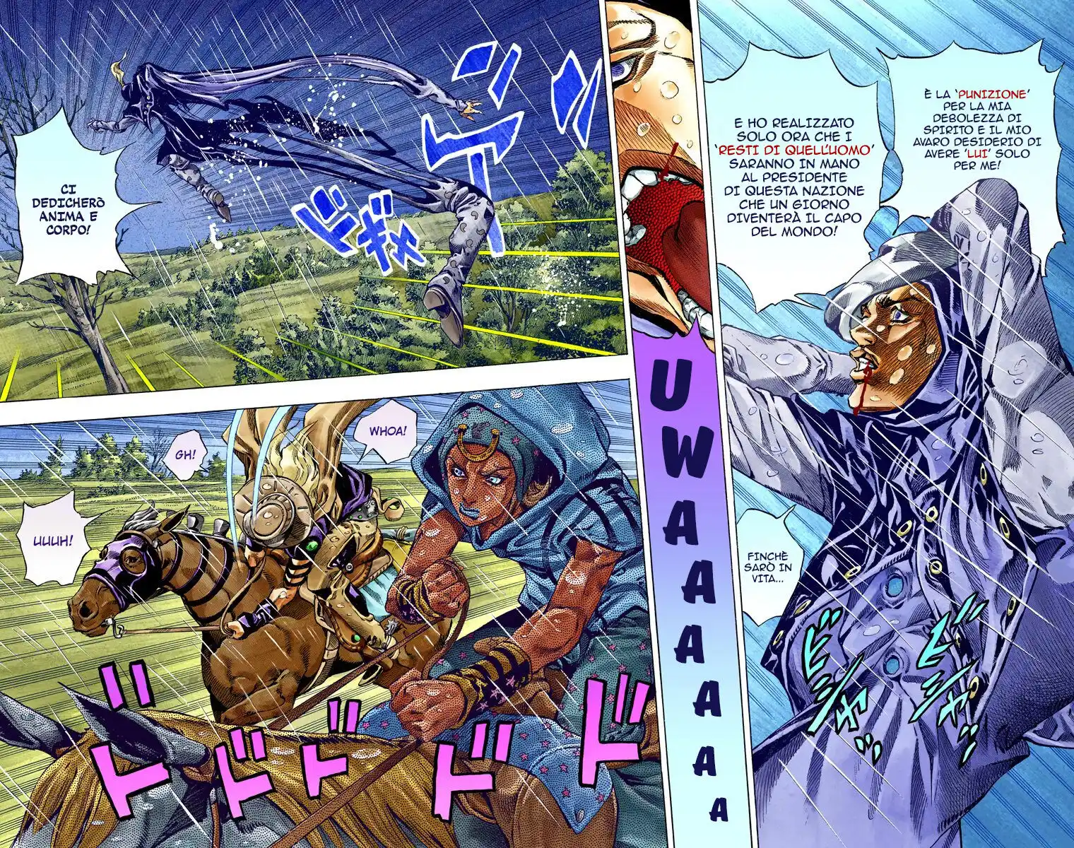 JoJo's Bizarre Adventure Part 7 - Steel Ball Run (Official Colored) Capitolo 38 page 12