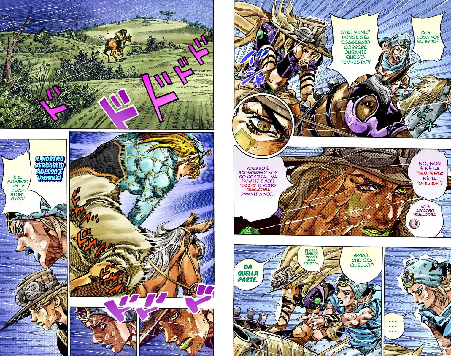 JoJo's Bizarre Adventure Part 7 - Steel Ball Run (Official Colored) Capitolo 38 page 13