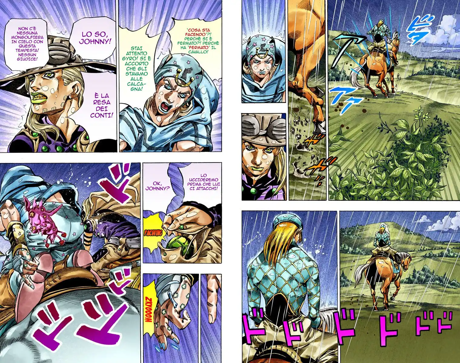 JoJo's Bizarre Adventure Part 7 - Steel Ball Run (Official Colored) Capitolo 38 page 15