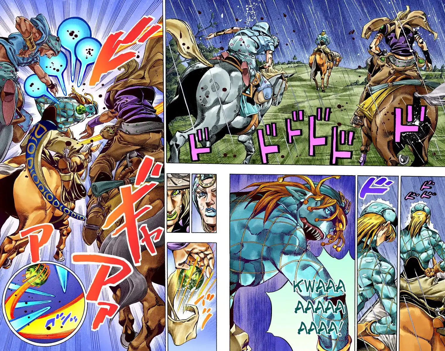 JoJo's Bizarre Adventure Part 7 - Steel Ball Run (Official Colored) Capitolo 38 page 16