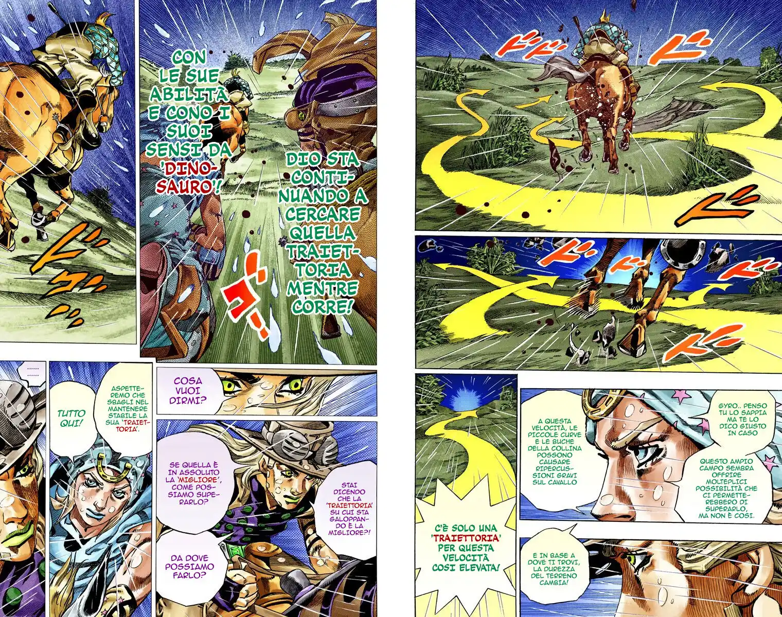 JoJo's Bizarre Adventure Part 7 - Steel Ball Run (Official Colored) Capitolo 38 page 20