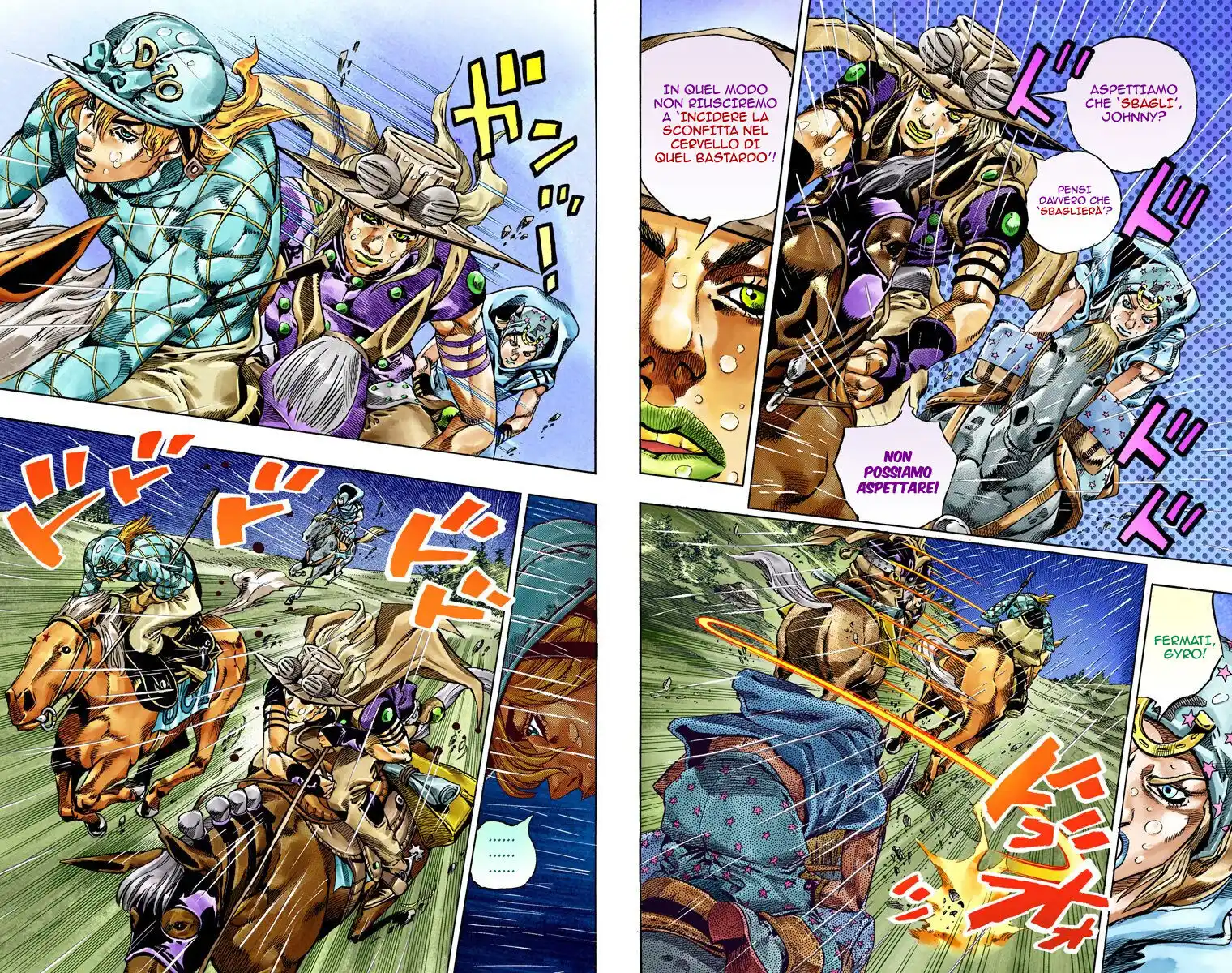 JoJo's Bizarre Adventure Part 7 - Steel Ball Run (Official Colored) Capitolo 38 page 21