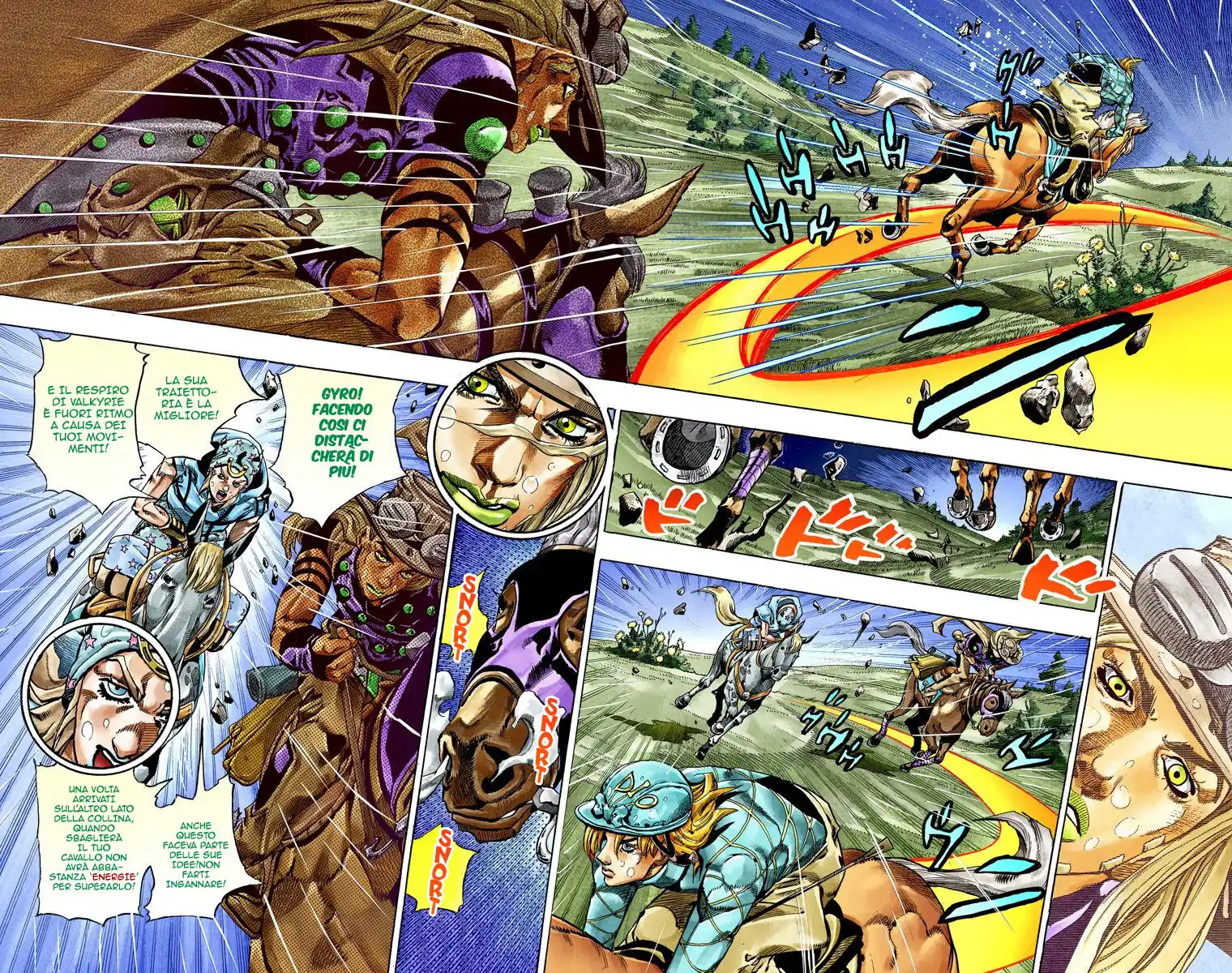 JoJo's Bizarre Adventure Part 7 - Steel Ball Run (Official Colored) Capitolo 38 page 22