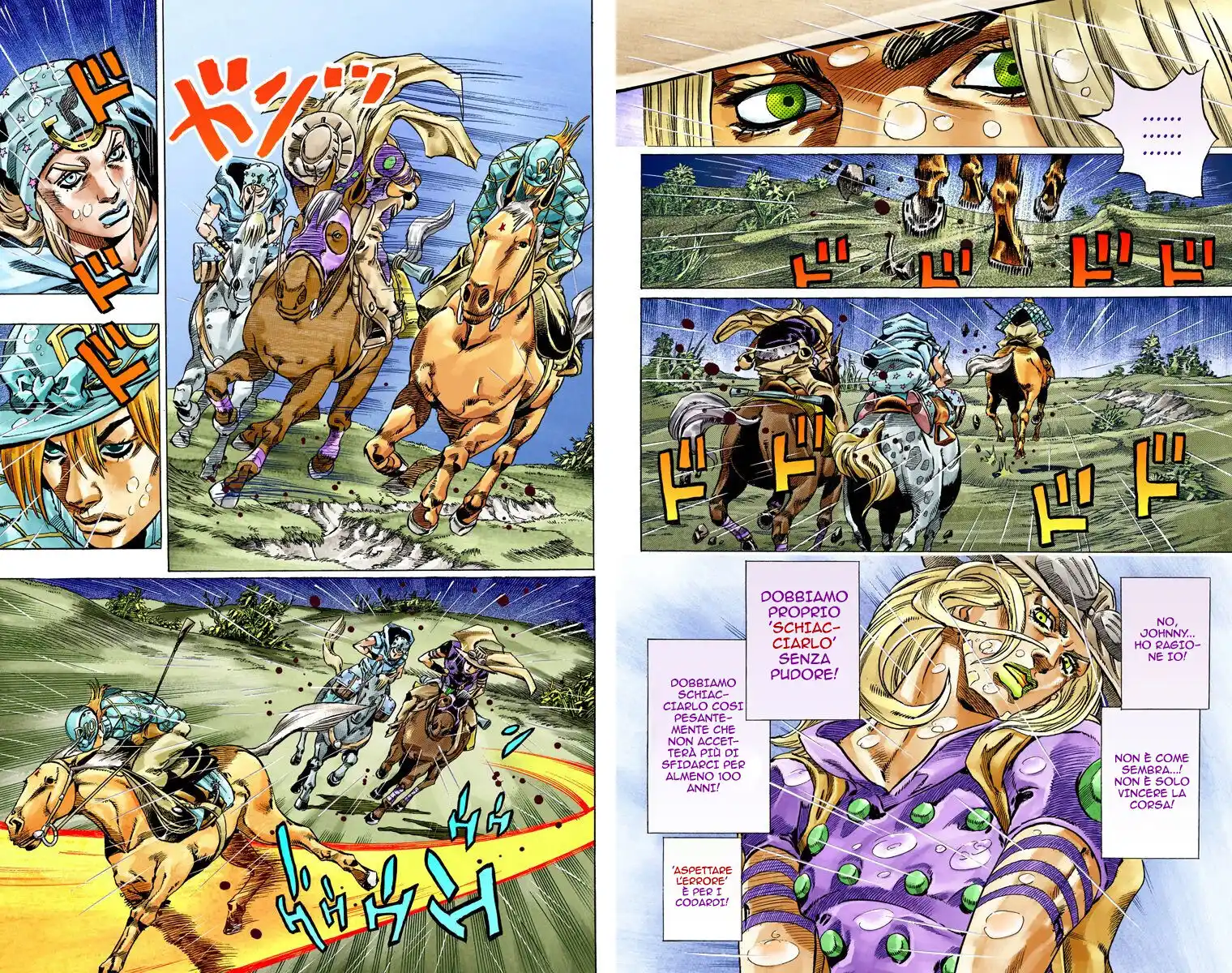 JoJo's Bizarre Adventure Part 7 - Steel Ball Run (Official Colored) Capitolo 38 page 23