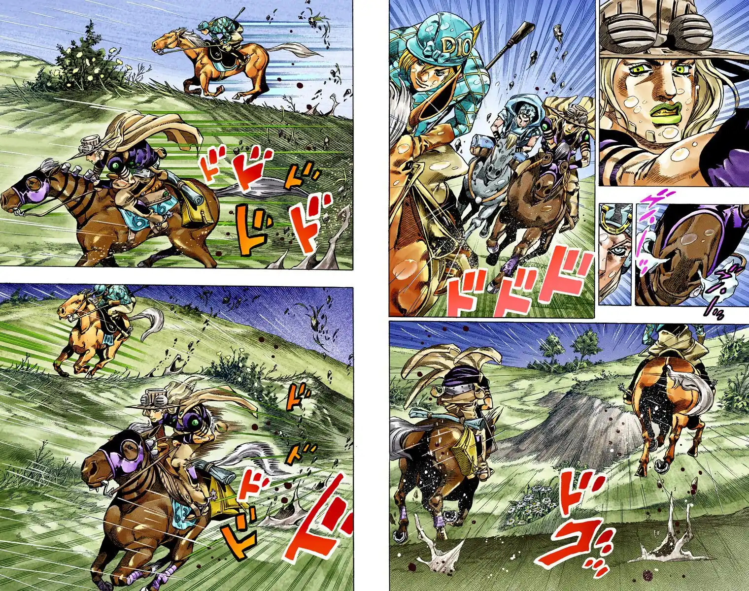 JoJo's Bizarre Adventure Part 7 - Steel Ball Run (Official Colored) Capitolo 38 page 24