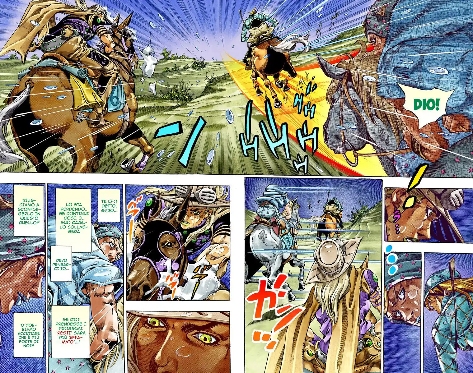 JoJo's Bizarre Adventure Part 7 - Steel Ball Run (Official Colored) Capitolo 38 page 25