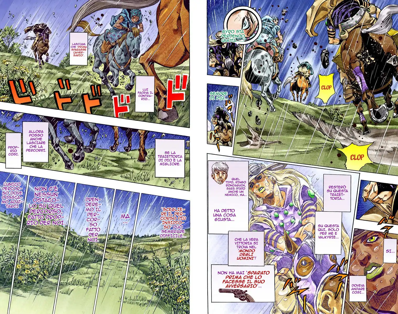 JoJo's Bizarre Adventure Part 7 - Steel Ball Run (Official Colored) Capitolo 38 page 26