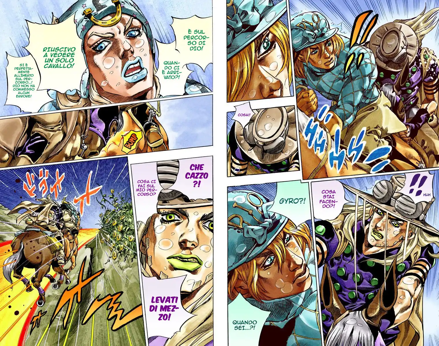 JoJo's Bizarre Adventure Part 7 - Steel Ball Run (Official Colored) Capitolo 38 page 30