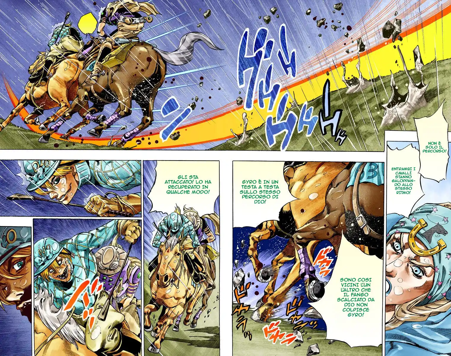 JoJo's Bizarre Adventure Part 7 - Steel Ball Run (Official Colored) Capitolo 38 page 31